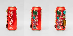 Coke Can with Semiprecious Stones